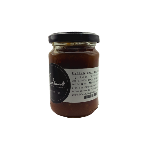 [0656272873974] Relish de courgette 200ml